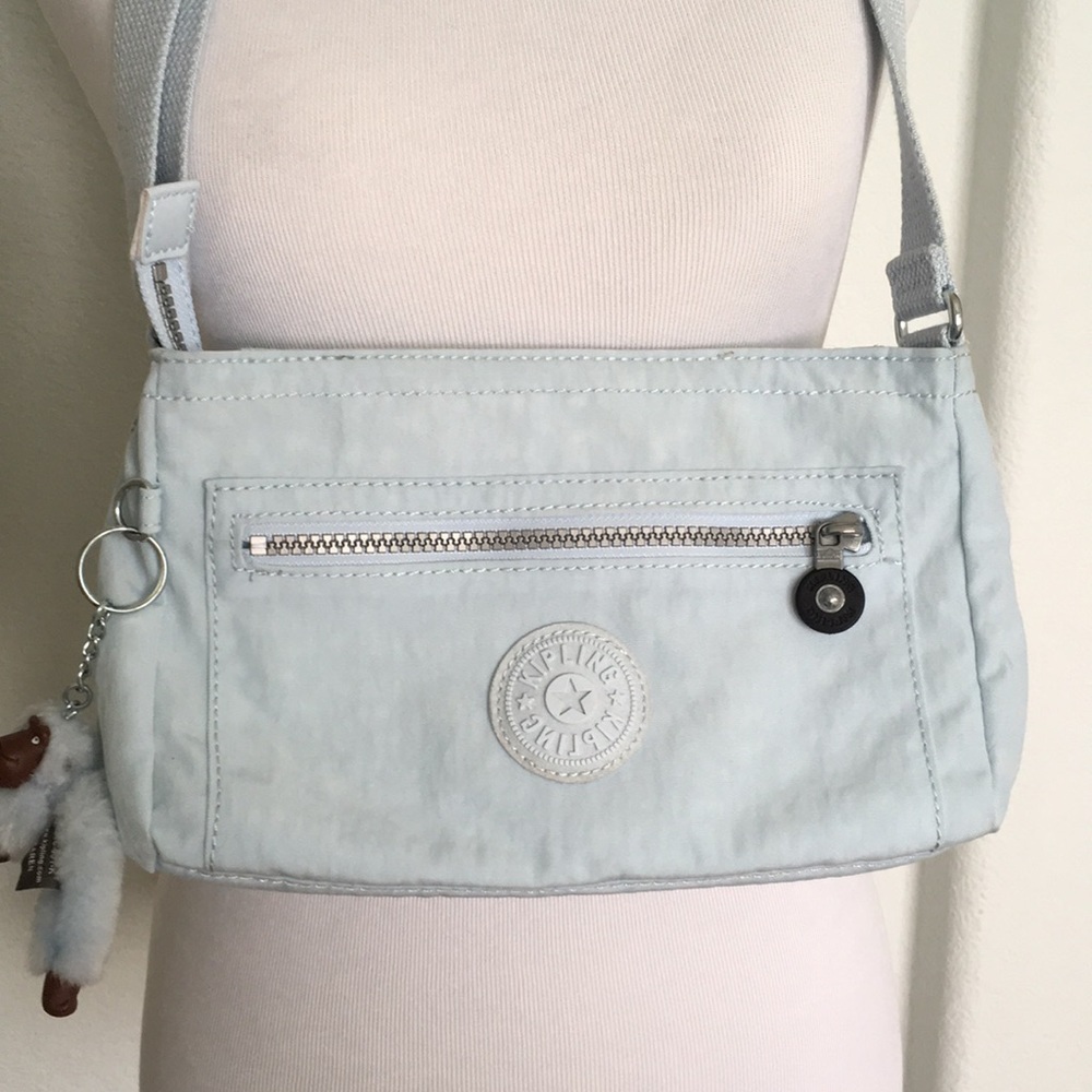 Kipling dusty blue shoulder/ crossbody bag